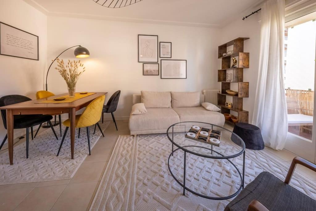 06B - Beautiful 2 Rooms With Terrace Sea View Рокебрюн — Кап-Мартен Экстерьер фото